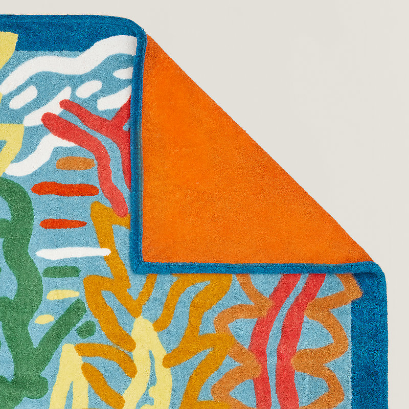 Le Chant des Cigales beach towel | Hermès USA